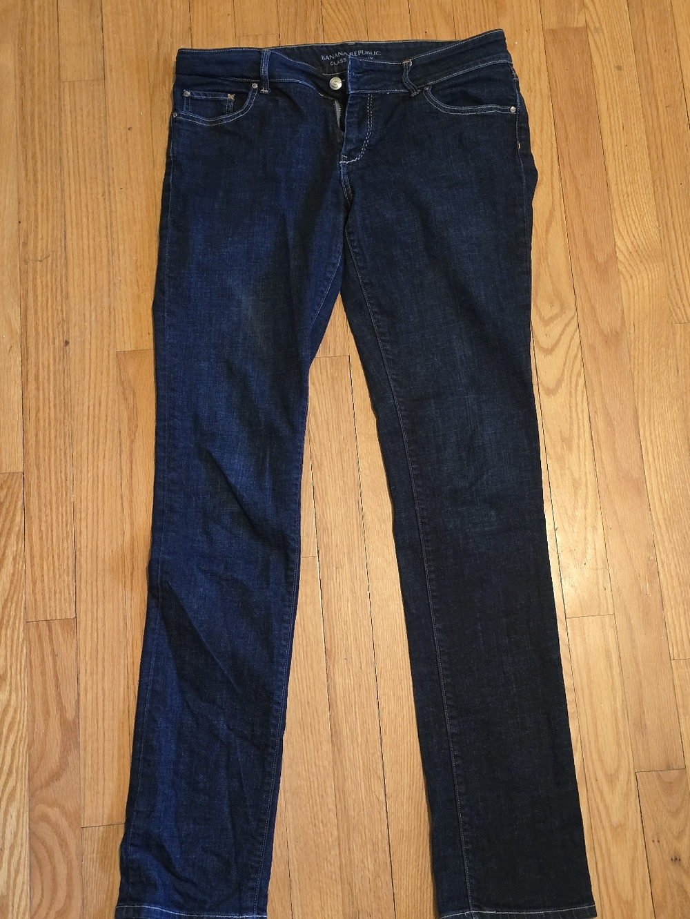 Banana Republic Deep Indigo Skinny Jeans 10L